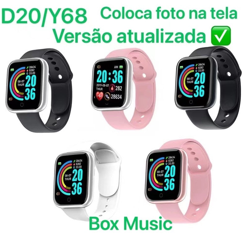 Smartwatch Band Y68 D20 （troca foto)- Relógio Inteligente/ Bracelet