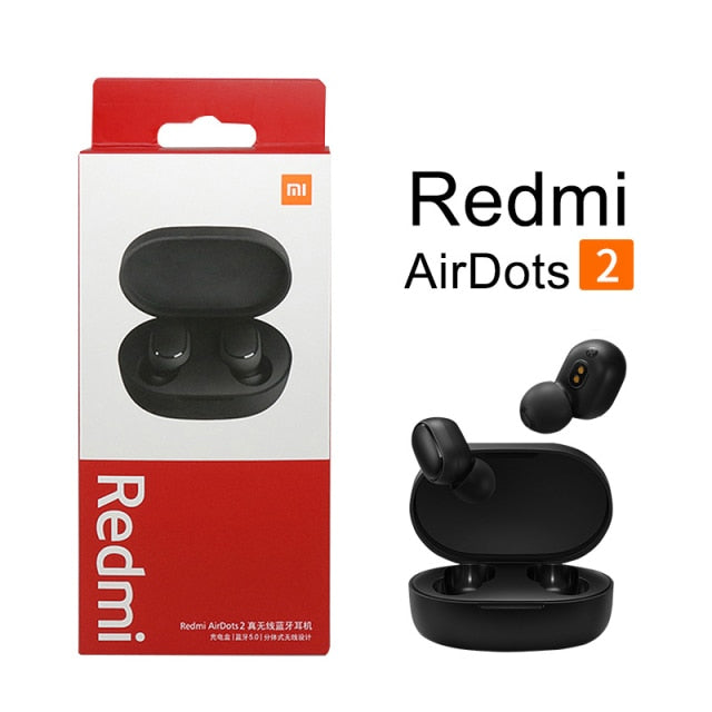 Fone Xiaomi Redmi Airdots 2 TWS Wireless Earphone Bluetooth